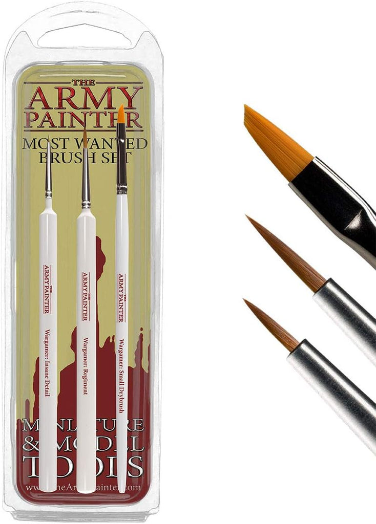 The Army Painter:  Most Wanted Brush Set