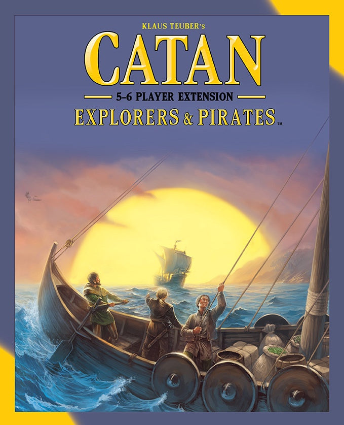 Catan - Explorers & Pirates [5 & 6 Player Extension] (إضافة لعبة)
