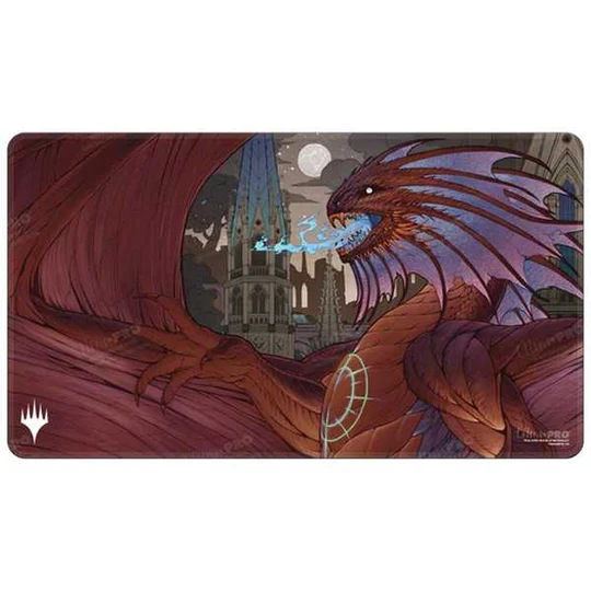 Playmat UP: MTG - March of the Machine: The Aftermath V4 [White Stitched] (لوازم للعبة تداول البطاقات)