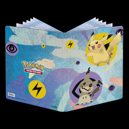 Pokemon Portfolio: Ultra PRO - 9-Pocket Portfolio - Pikachu & Mimikyu (لوازم للعبة تداول البطاقات)