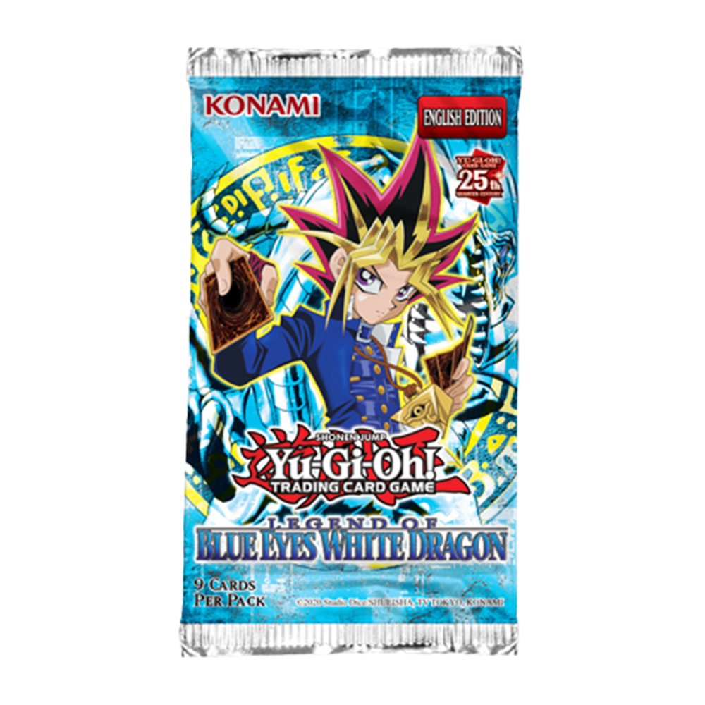YGO TCG: Legendary Collection - Legend Of Blue-Eyes White Dragon [Booster] (لعبة تداول البطاقات)