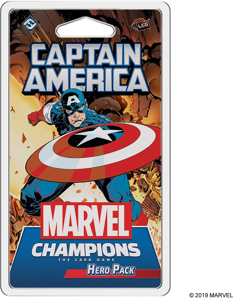 Marvel LCG: Hero Pack 01 - Captain America (إضافة للعبة البطاقات الحية)