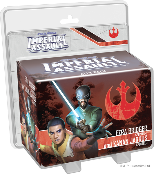 Star Wars: Imperial Assault - Ezra Bridger and Kanan Jarrus [Ally] (إضافة للعبة المجسمات)