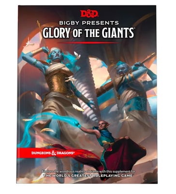 D&D RPG: Bigby Presents: Glory of the Giants [Hard Cover]  (لعبة تبادل الأدوار)