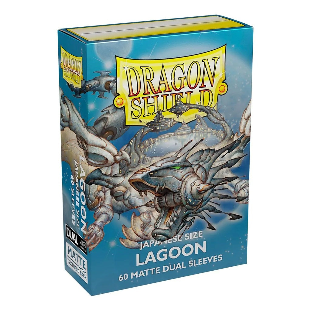 Sleeves: Dragon Shield - Japanese Size - Dual Matte, Lagoon [x60] (لوازم لعبة لوحية)