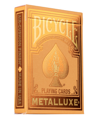 Playing Cards: Bicycle - Metalluxe, Gold (ورق لعب)