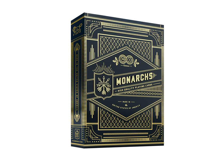 Playing Cards: Theory 11 - Blue Monarchs (ورق لعب)