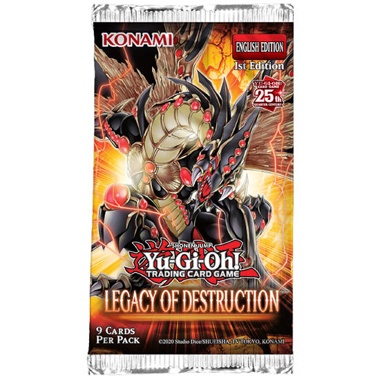 YGO TCG: Legacy Of Destruction [Booster] (لعبة تداول البطاقات)