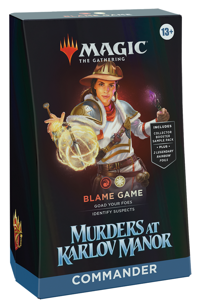 MTG: Murders at Karlov Manor [Commander Deck] - Blame Game (ألعاب تداول البطاقات )