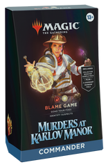 MTG: Murders at Karlov Manor [Commander Deck] - Blame Game (ألعاب تداول البطاقات )