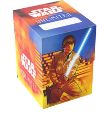 Deck Box: Star Wars: Unlimited Soft Crate, Luke/Vader (لوازم للعبة تداول البطاقات)