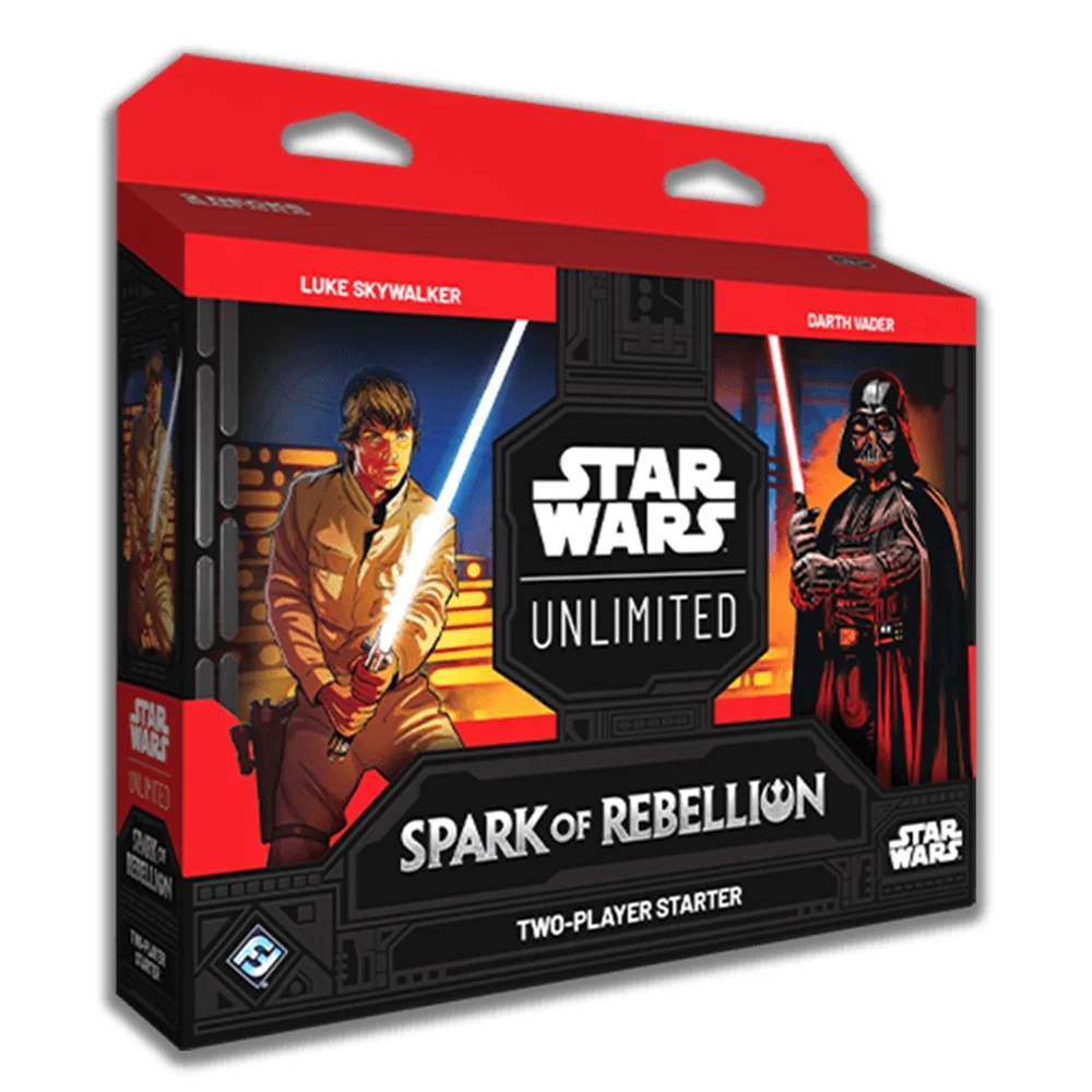 Star Wars: Unlimited TCG - Spark of Rebellion 2-player Starter (لعبة تداول البطاقات)