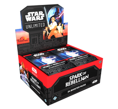 Star Wars: Unlimited TCG - Spark of Rebellion [Booster Display] (لعبة تداول البطاقات)