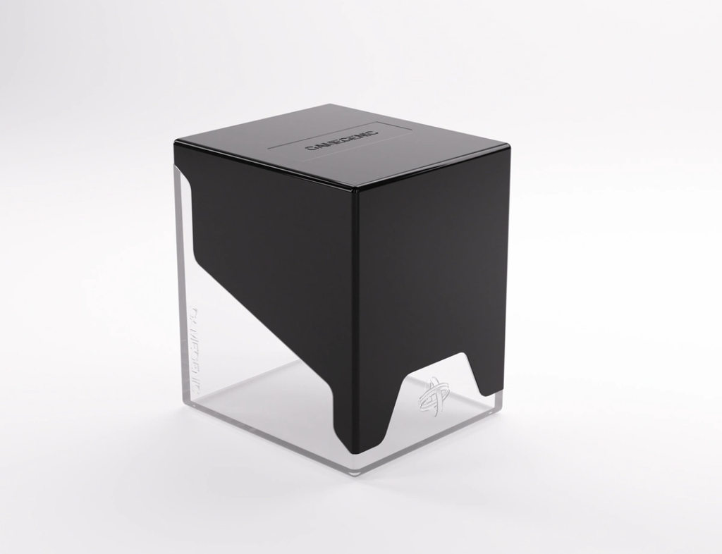 Deck Box: Gamegenic - Bastion 100+ XL -  Black/Clear (لوازم لعبة لوحية)