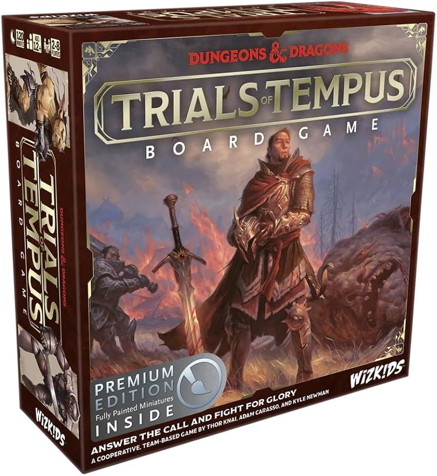 D&D: Trials of Tempus Board Game [Premium Ed.] (باك تو جيمز)