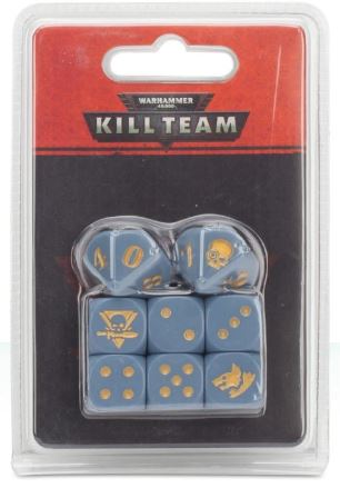 WH 40K: Kill Team - Space Wolves Dice Set (إضافة للعبة المجسمات)
