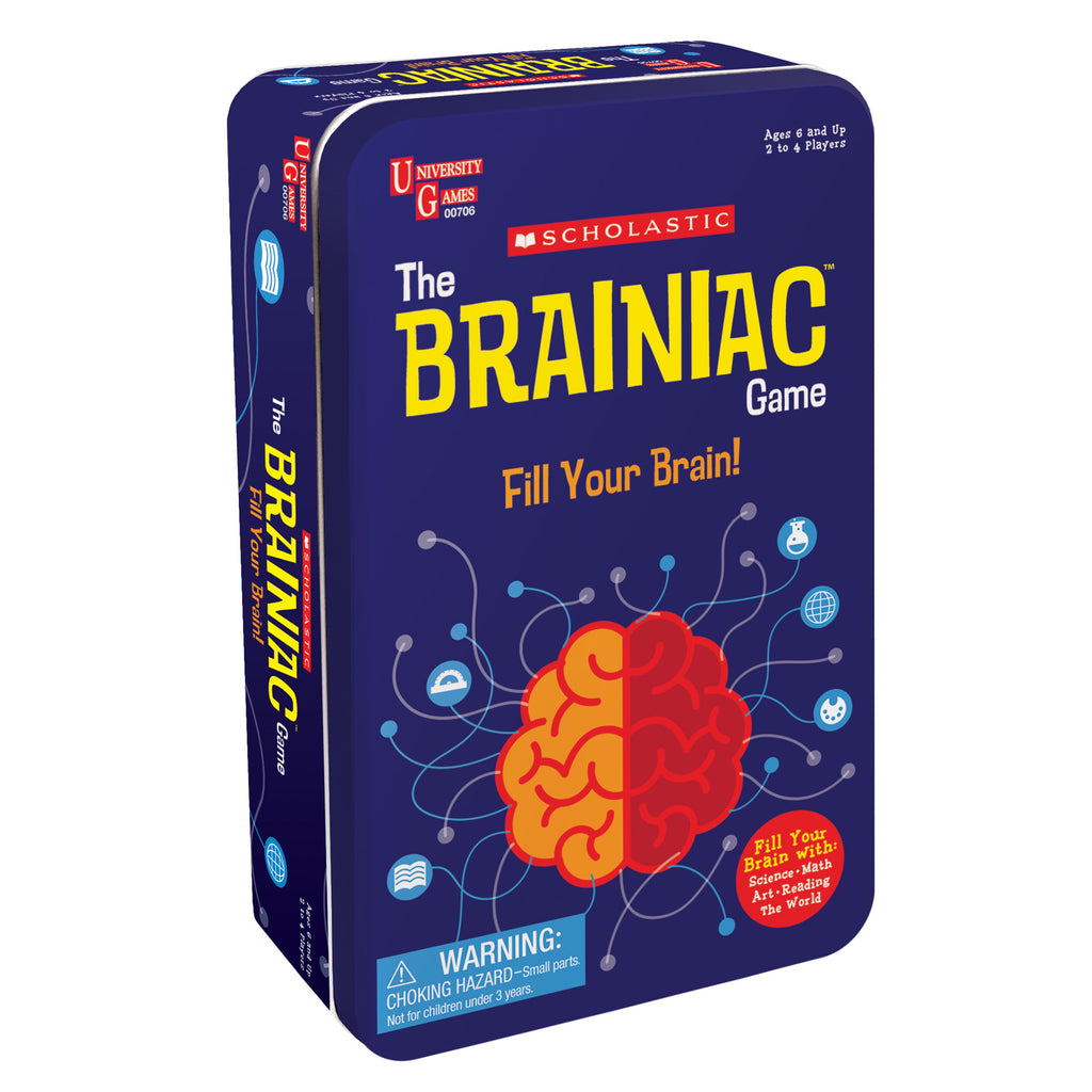 Scholastic: The Brainiac Game [Tin]