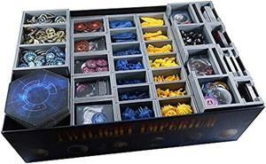 Accessories Board Games: Folded Space - Twilight Imperium: Prophecy of Kings Insert (لوازم لعبة لوحية)