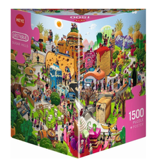 Jigsaw Puzzle: HEYE - Triangle: Oesterle, Sugar Hills (1500 Pieces)