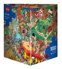 Jigsaw Puzzle: HEYE - Triangle: Lectrr, Fantasyland (1000 Pieces)