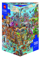 Jigsaw Puzzle: HEYE - Triangle: Schone, Hollyworld (1500 Pieces)