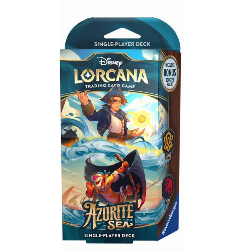 Disney Lorcana TCG: Azurite Sea [Starter Deck] Amber & Ruby