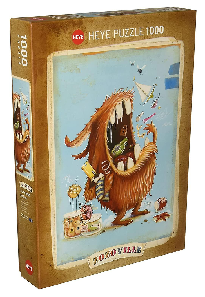 Jigsaw Puzzle: HEYE - Zozoville: Omnivore (1000 Pieces)