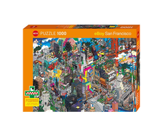 Jigsaw Puzzle: HEYE - Pixorama: San Francisco Quest (1000 Pieces)