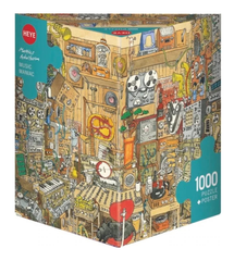 Jigsaw Puzzle: HEYE - Triangle: Adolfsson, Music Maniac (1000 Pieces)