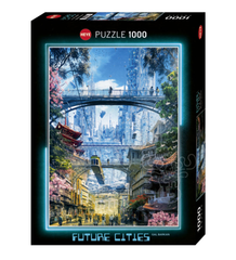 Jigsaw Puzzle: HEYE - Future Cities - Markets District (1000 Pieces)