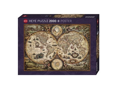 Jigsaw Puzzle: HEYE - Rajko Zigic - Vintage World [2000 Pieces] (أحجية الصورة المقطوعة)