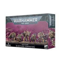 WH 40K: Death Guard - Blightlord Terminators (إضافة للعبة المجسمات)