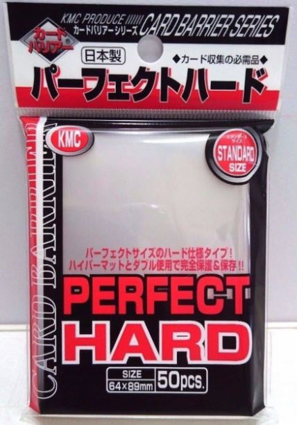 Sleeves: KMC - Perfect Fit - Standard, Hard [x50] (لوازم لعبة لوحية)
