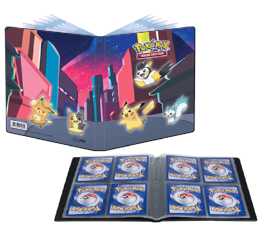 Pokemon Portfolio: Ultra PRO - 4-Pocket Portfolio - Shimmering Skyline ft. Pikachu