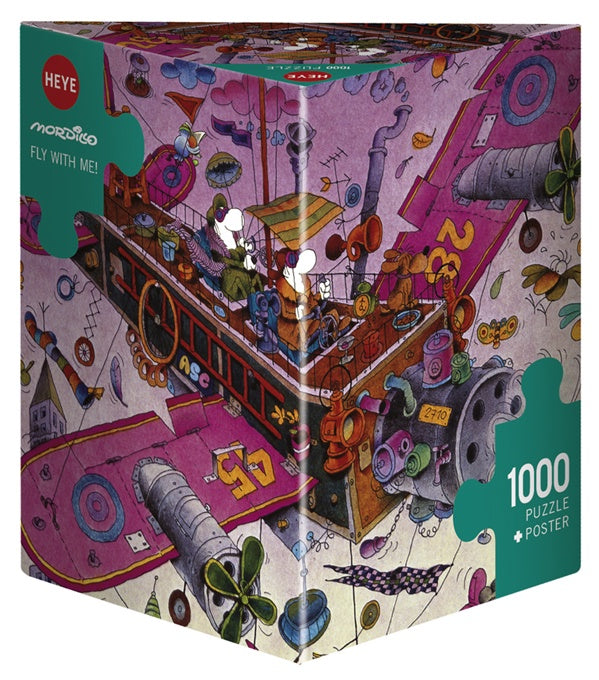 Jigsaw Puzzle: HEYE - Fly With Me! [1000 Pieces] (أحجية الصورة المقطوعة)