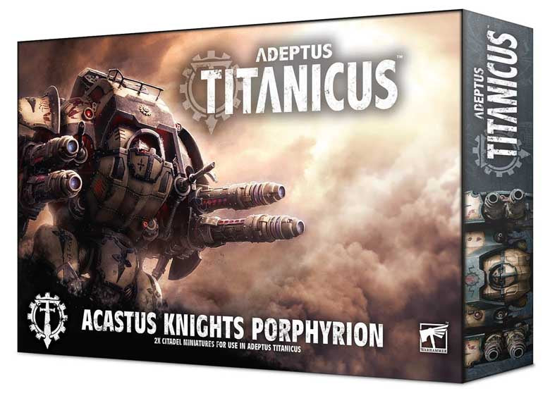 WH Adeptus Titanicus - Acastus Knights Porphyrion