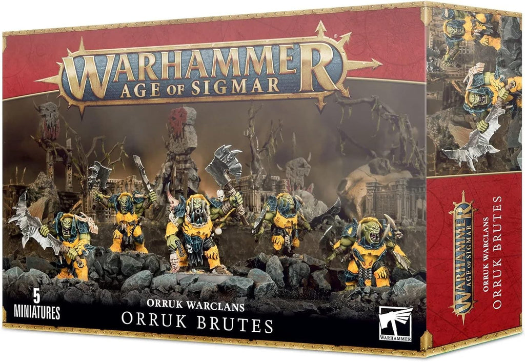 WH AoS: Orruk Warclans - Orruk Brutes (إضافة للعبة المجسمات)