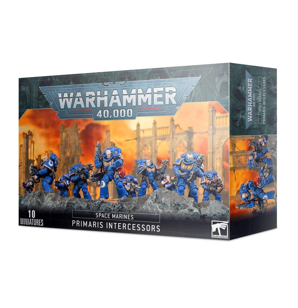 WH 40K: Space Marines - Primaris Intercessors (إضافة للعبة المجسمات)