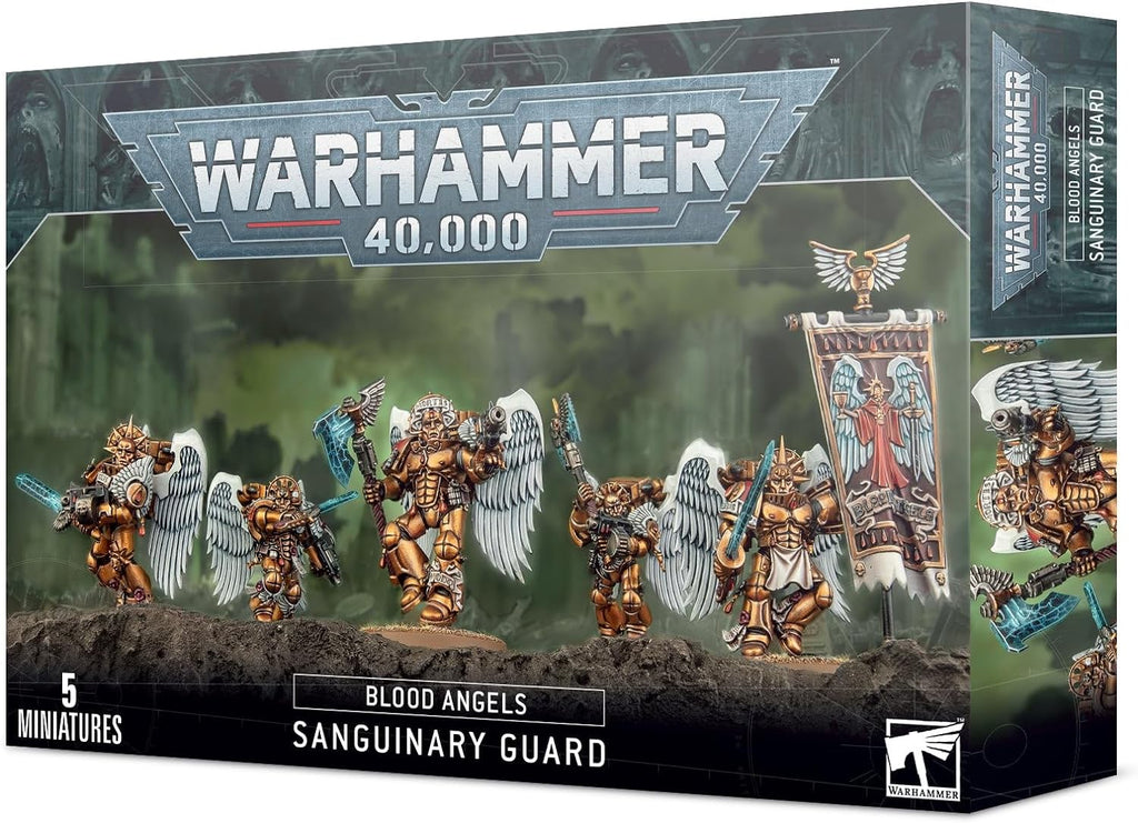 WH 40K: Blood Angels - Sanguinary Guard (لعبة المجسمات)