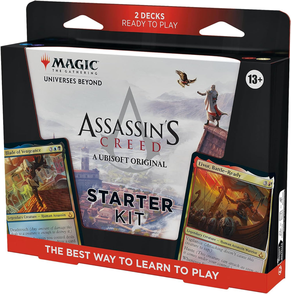 [PREORDER] MTG: Universes Beyond - Assassin's Creed [Starter Kit] (ألعاب تداول البطاقات)