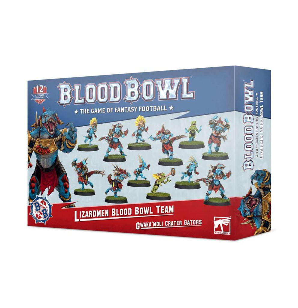 Blood Bowl: Gwaka'moli Crater Gators - Lizardmen Blood Bowl Team (إضافة للعبة المجسمات)