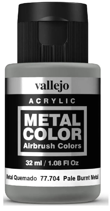 Vallejo Metal Color: Pale Burnt Metal [32ml]