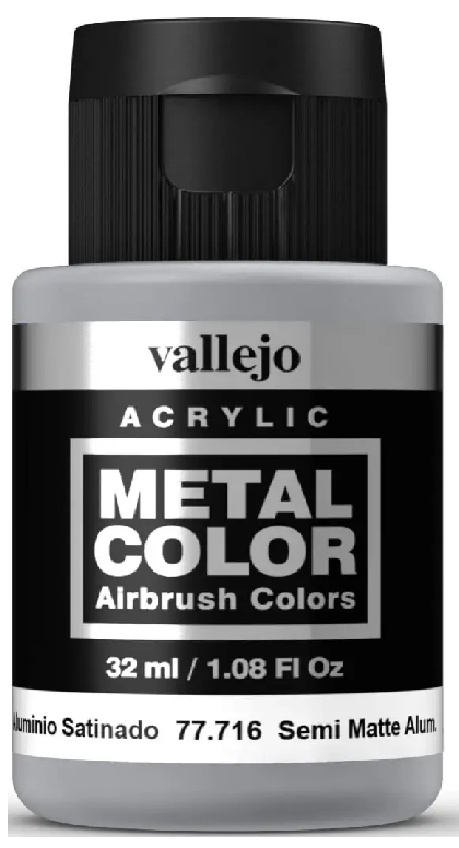 Vallejo Metal Color: Semi Mate Aluminium [32ml]