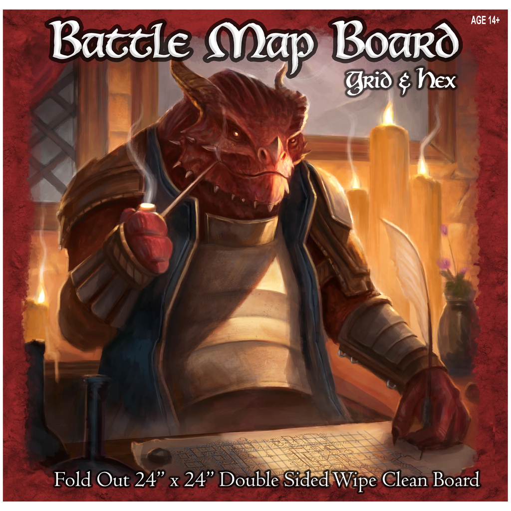 RPG Battle Maps: Board - Grid & Hex (لوازم للعبة تبادل الأدوار)