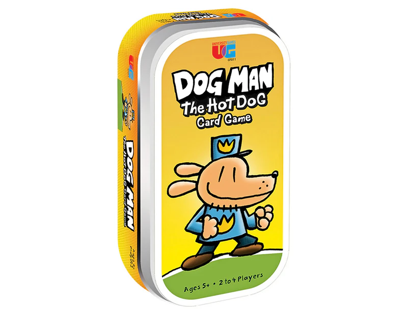 Dog Man Hot Dog Game Tin