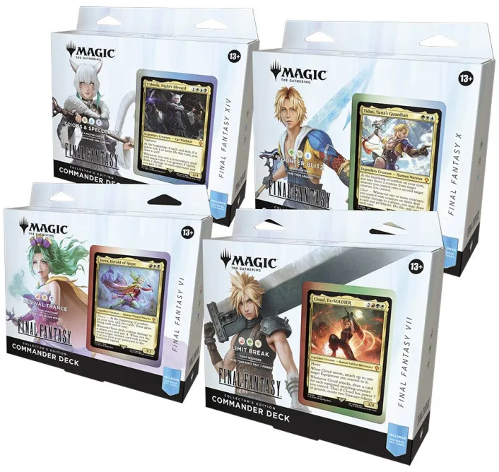 [PREORDER] MTG: Final Fantasy [Collector Commander Decks Display]