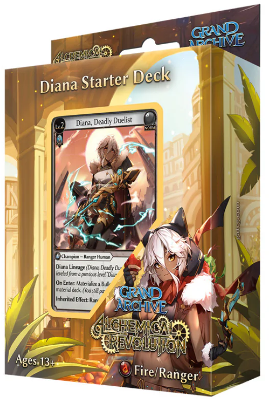 Grand Archive TCG: Alchemical Revolution [Diana Starter Deck] (لعبة تداول البطاقات)