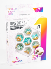 Dice: Gamegenic - Embraced Series - Summer Time - RPG Dice Set [x7]