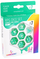 Dice: Gamegenic - Candy-Like Series - Mint - RPG Dice Set (x7)