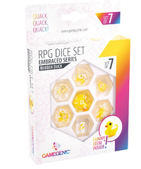 Dice: Gamegenic - Embraced Series - Rubber Duck - RPG Dice Set (x7)